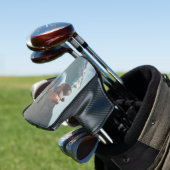 Fotominimalistisch Vaderdag Golfheadcover (Insitu)