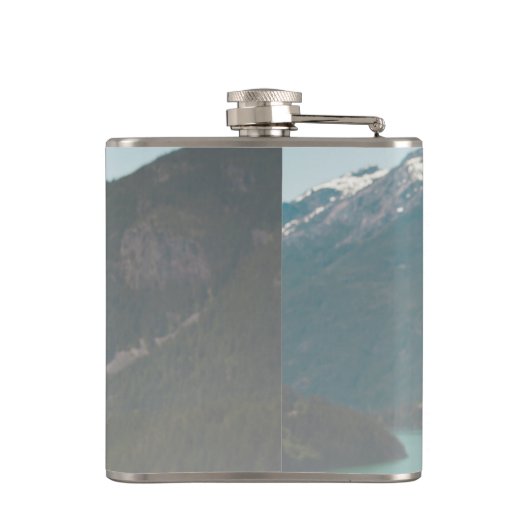 Fotominimalistisch Vaderdag Heupfles (Achterkant)