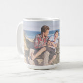 Fotominimalistisch Vaderdag Koffiemok (Voorkant links)