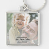 Fotominimalistisch Vaderdag Sleutelhanger (Voorkant)