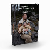 Fotominimalistisch Vaderdag | wit Fotoblokken (Links)