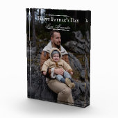 Fotominimalistisch Vaderdag | wit Fotoblokken (Rechts)