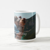 Fotominimalistisch Vaderdag | wit Koffiemok (Voorkant rechts)