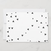 Fotomodel Dinosaurus Verjaardagsuitnodiging Jongen Kaart (Achterkant)