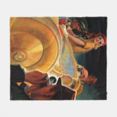 Fotomogelijkheid Fleece Deken (Voorkant (Horizontaal))