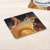 Fotomogelijkheid Kartonnen Onderzetters (Schuin)