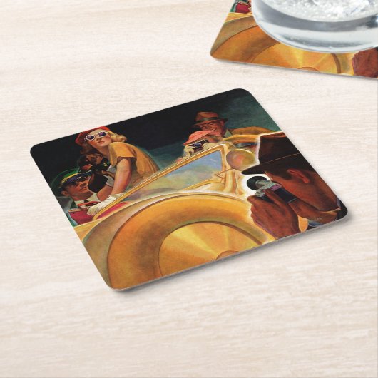 Fotomogelijkheid Kartonnen Onderzetters (Schuin)