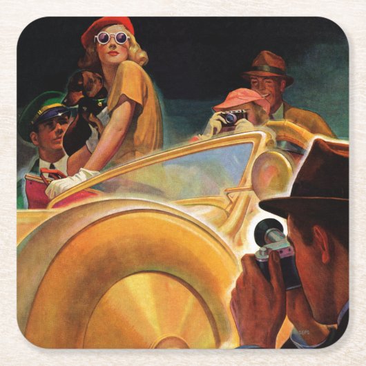 Fotomogelijkheid Kartonnen Onderzetters (Voorkant)