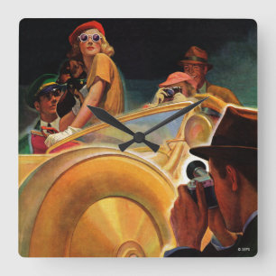 Fotomogelijkheid Vierkante Klok