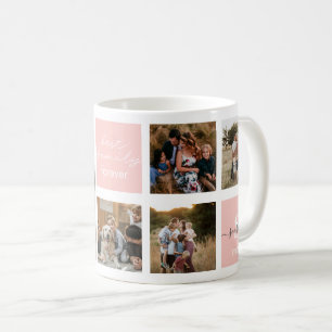 Fotomok met familiefoto & familiestatement koffiemok