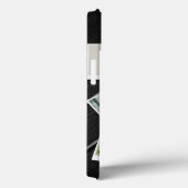 Fotomomentopnamen, collage Dark Wood Planks Case-Mate iPhone Case (Achterkant / Rechts)