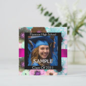 FOTOMONOGRAM VAN FOTO-AFSTUDEREN KAART (Staand voorkant)