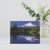 Fotomontage Hood Volcano Oregon Briefkaart (Staand voorkant)