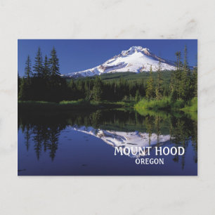 Fotomontage Hood Volcano Oregon Briefkaart
