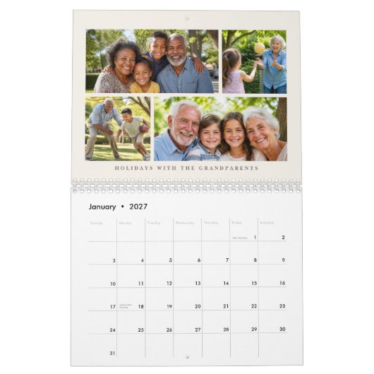 Fotomontage Kalender (Jan 2027)