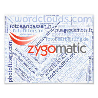 Fotomontage (liggend) foto afdruk