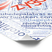 Fotomontage (liggend) foto afdruk (Hoek)