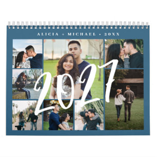 Fotomontage modern maak je eigen sjabloon kalender