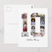 Fotomontage nummer 10 briefkaart (Voorkant / Achterkant)