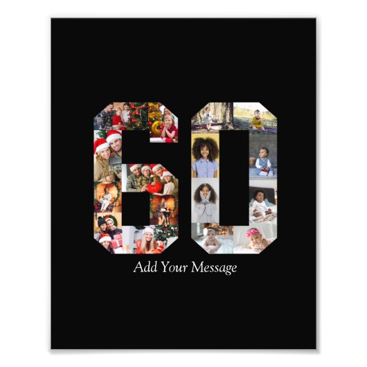 Fotomontage nummer 60 foto afdruk (Voorkant)