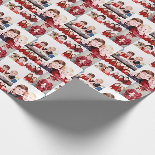 Fotomontage-verpakkingspapier Cadeaupapier (Hoek)