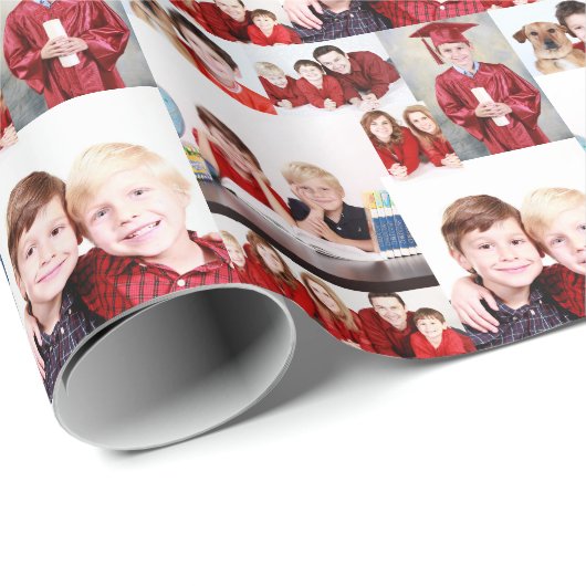 Fotomontage-verpakkingspapier Cadeaupapier (Rol Hoek)