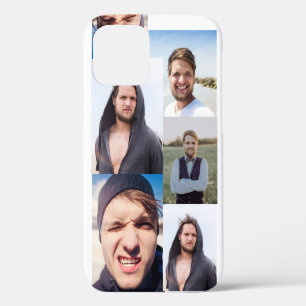 Fotomontage zet je gezicht op een iPhone 12 hoesje