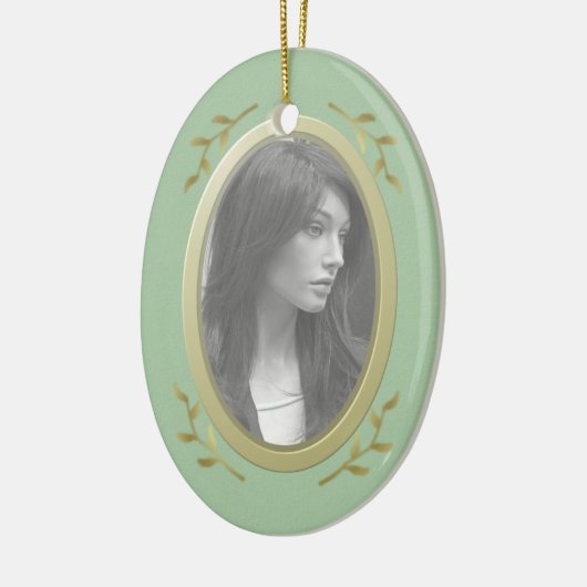  Fotomonument / Herdenking Keramisch Ornament (Links)