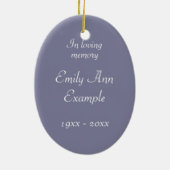  Fotomonument / Herdenking Keramisch Ornament (Achterkant)