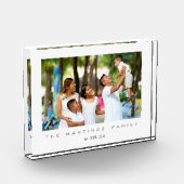 Fotomuur van de hedendaagse persoonlijke familie fotoblokken (Links)