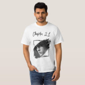 Fotonaam 21ste verjaardag t-shirt (Voorkant volledig)