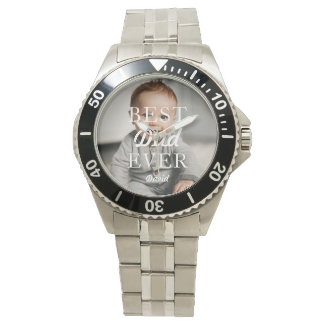 Fotonaam Beste vader ooit Horloge (Voorkant)
