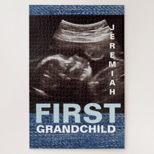 Fotonaam eerste Grandchild Ultrasound Legpuzzel