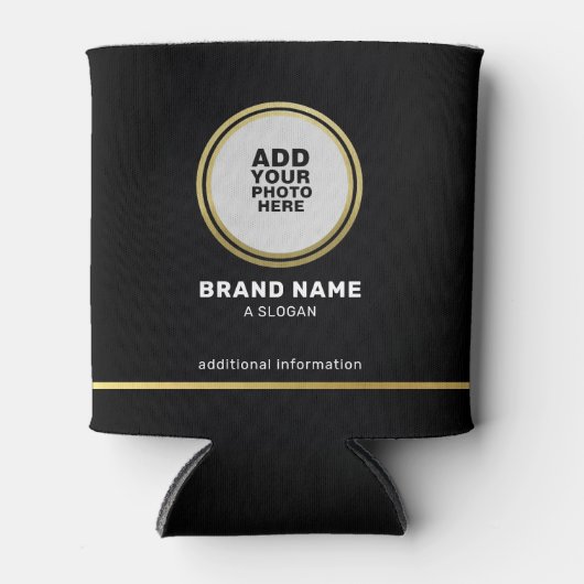 Fotonaam Identificeer zwart Blikjeskoeler (Voorkant)