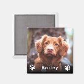 Fotonaam instellen magneet (Voorkant / Achterkant)