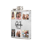 Fotonaam van Birthday Silglitter Heupfles (Links)