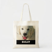 Fotonaam van Cute Pet Tote Bag (Voorkant)