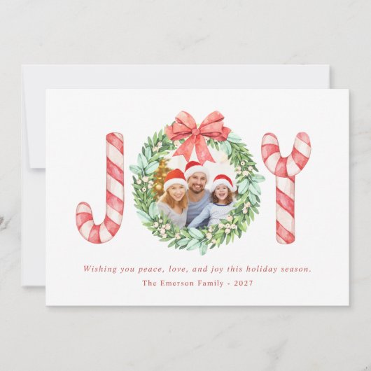 Fotonaam | Waterverf met kerstmis (Voorkant)