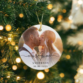 Fotonamen : mevrouw elegant recent weds keramisch ornament