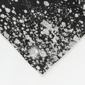 Fotonamen van Friends BFF Black Silglitter Fleece Deken (Hoek)