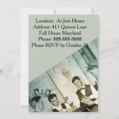 Fotonodiging tot het indienen van Mannen voor poke Kaart (Achterkant)