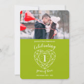 Fotonodigt uit tot 1 jaar na eerste verjaardag van kaart (Voorkant)