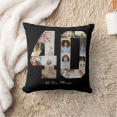 Fotonummer 40 collage kussen (Deken)