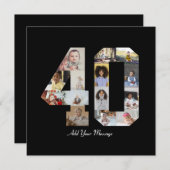 Fotonummer 40 Fotocollage Feestdagenkaart (Voorkant / Achterkant)