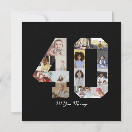 Fotonummer 40 Fotocollage Feestdagenkaart (Voorkant)