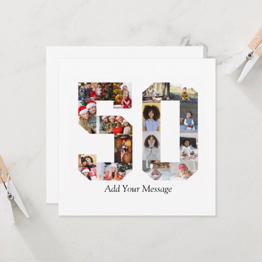 Fotonummer 50 collage kaart (Voorkant / Achterkant in situ)