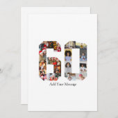 Fotonummer 60 collage feestdagenkaart (Voorkant / Achterkant)