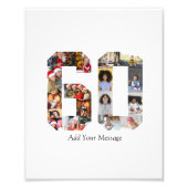 Fotonummer 60 collage foto afdruk (Voorkant)