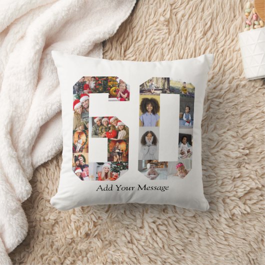 Fotonummer 60 collage kussen (Deken)