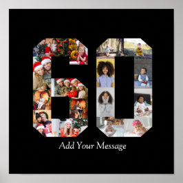 Fotonummer 60 collage poster